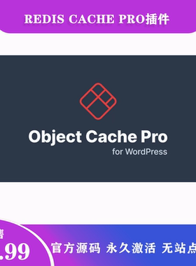 Redis Cache Pro 专业版|高级对象缓存优化加速WordPress插件