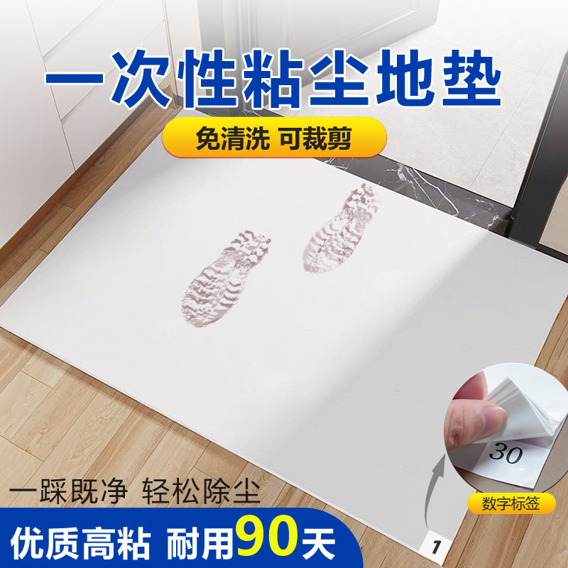可撕式粘尘脚垫无尘室门口图片