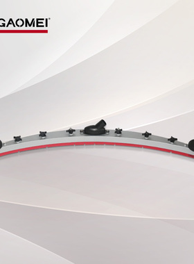 GAOMEI高美洗地机配件GM50B/56B手推式洗地机吸水扒组件原装