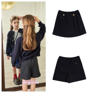 110 童装 165 2024秋春儿童中大童海军蓝淑女裙裤 been韩国直邮代购