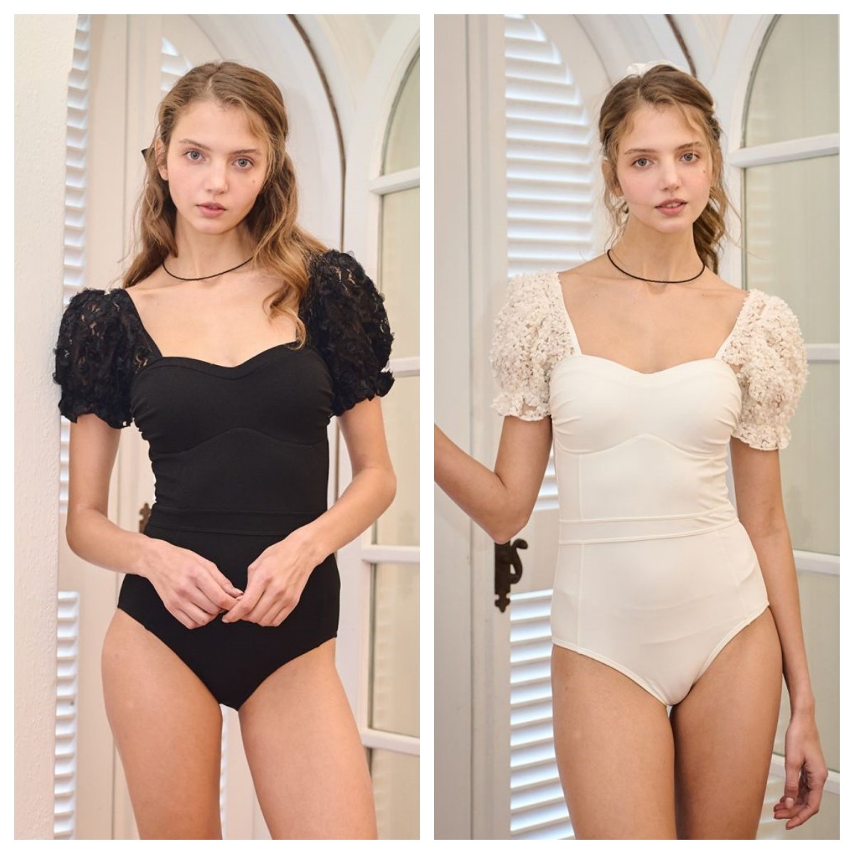 韩国langlu直邮代购2025夏女装时尚百搭舒适紧身修身高级连体泳衣