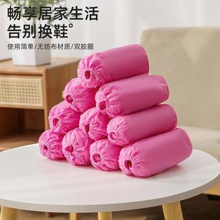 次鞋 套加厚一全新料纺布脚套防滑家用鞋 室内超厚套性只装