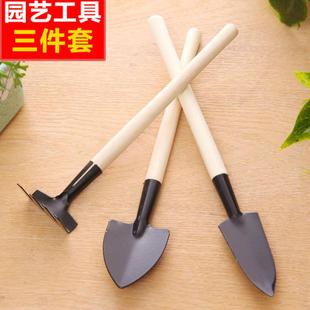 不锈钢铲子加铲工厚小铲子园艺具花种小铁松土种菜花园铲家用养花