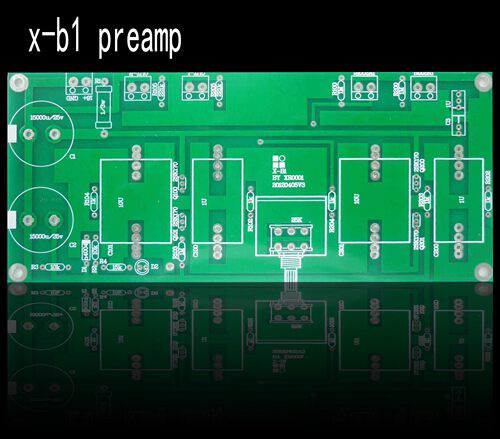 xc1 (PASS B1 BUFFER)CLONE  前级空板高端放大器 - 封面