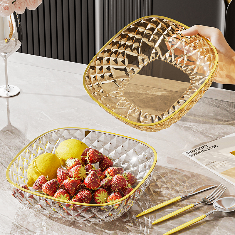 2025新款加厚耐摔水果盘