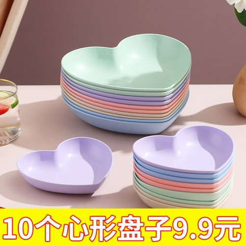 家用简约耐摔盘子套装