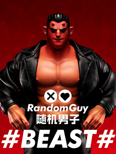 【尾款】随机男子RandomGuy「 #BEAST# / Diabo 」/ 潮玩 / 限量