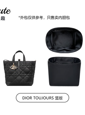 适用于迪奥Dior竖版toujours小号中号土著内胆包收纳整理袋内衬包