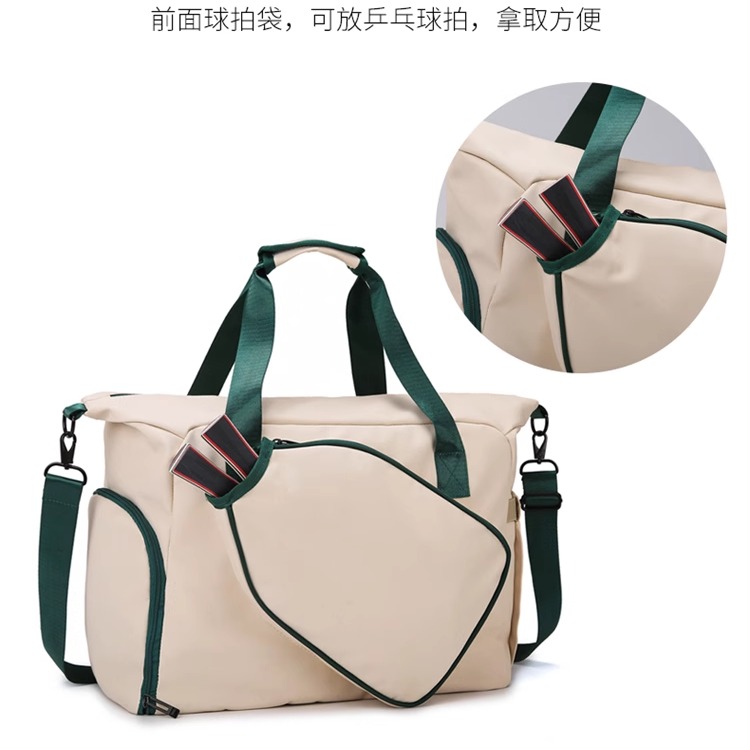 2025羽毛球包运动健身大容量斜挎手提包女专业训练羽毛球拍收纳包