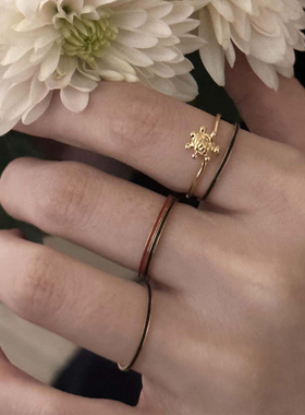 可以戴着洗手的戒指珐琅彩