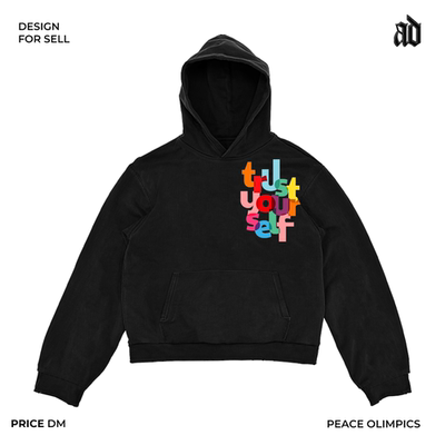 厚重感！美式重磅！设计感色彩趣味英文嘻哈rapper穿搭连帽卫衣