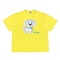 MOTTLED DESIGNER STUDIO  SMALL NECKLINE  SUMMER TREND CONTRASTING INS CASUAL BASIC SHORT-SLEEVED T-SHIRT