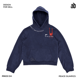 厚重感 ！美式重磅 ！美潮青春小众简约街头嘻哈宽松连帽卫衣