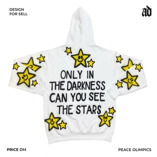 厚重感！美式重磅！插画印象派滑板猎奇90年代高级感重磅连帽卫衣