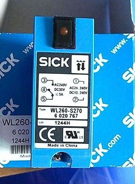 德国西克 SICK 优势供应 全新 光电开关1016932 WT24-2R210