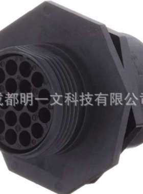 汽车连接器RTS716N19PHEC03NFK公头12路安费诺Amphenol黑色
