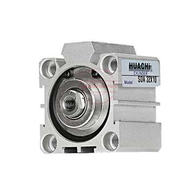 薄型气缸HUACHI方型气缸CYLINDER Model：SDA32X10 SDA125*100