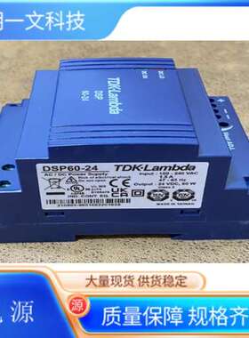 电源DSP60-24导轨式电源 60W 24V 2.5A 60W 115-230VAC全新