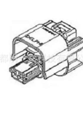 Aptiv德尔福13523048母护套2路全新原装灰色间距4.5mm
