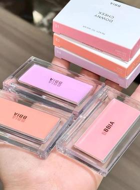 现货小猴子推荐韩国bbia downy cheek单色腮红膏01奶粉色06无花果