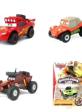 Mattel美泰越野车系列 汽车总动员玩具车合金车越野板牙越野麦昆