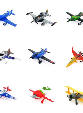 飞机总动员伊莎妮飞行车 美泰玩具合金飞机玩具雷普斯林战斗机
