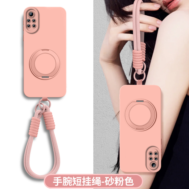 适用华为nova8硅胶简约全包式防