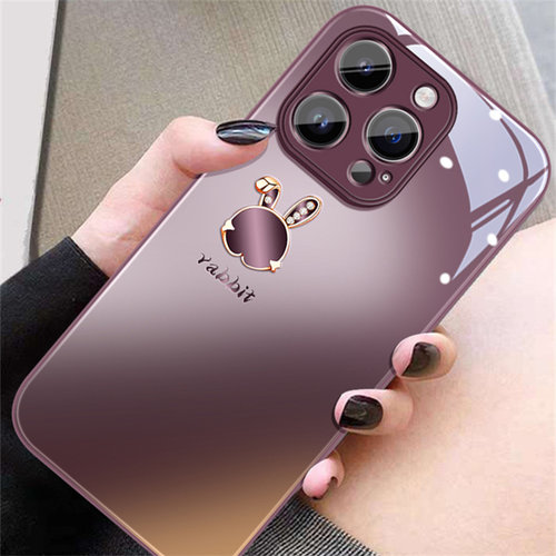 时尚钻石兔苹果14壳新款3p