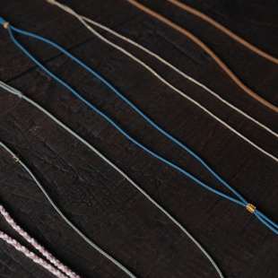 大仙的串儿《棉绳合集》万能棉绳适配各类和田玉水晶吊坠可调节