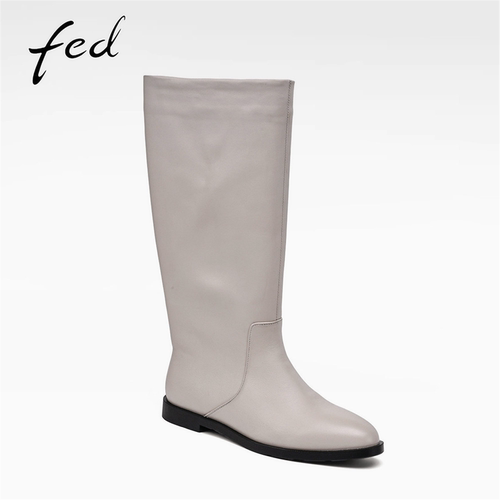 fed头层牛皮26秋冬真复古