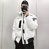 2025冬季 机能保暖立领棉服外套 休闲百搭宽松棉衣工装 新品 潮牌男士