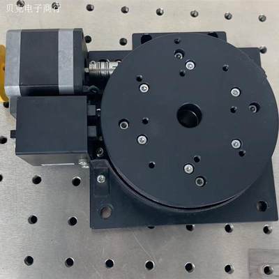 高精度旋转台  中空旋转台平台 中空直径16mm议价