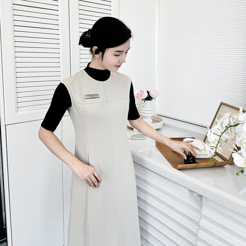 连衣裙韩式版型立体时尚柔软抗皱