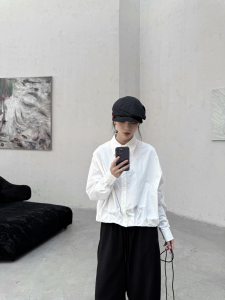 C007P 衬衫女下摆花苞型图片
