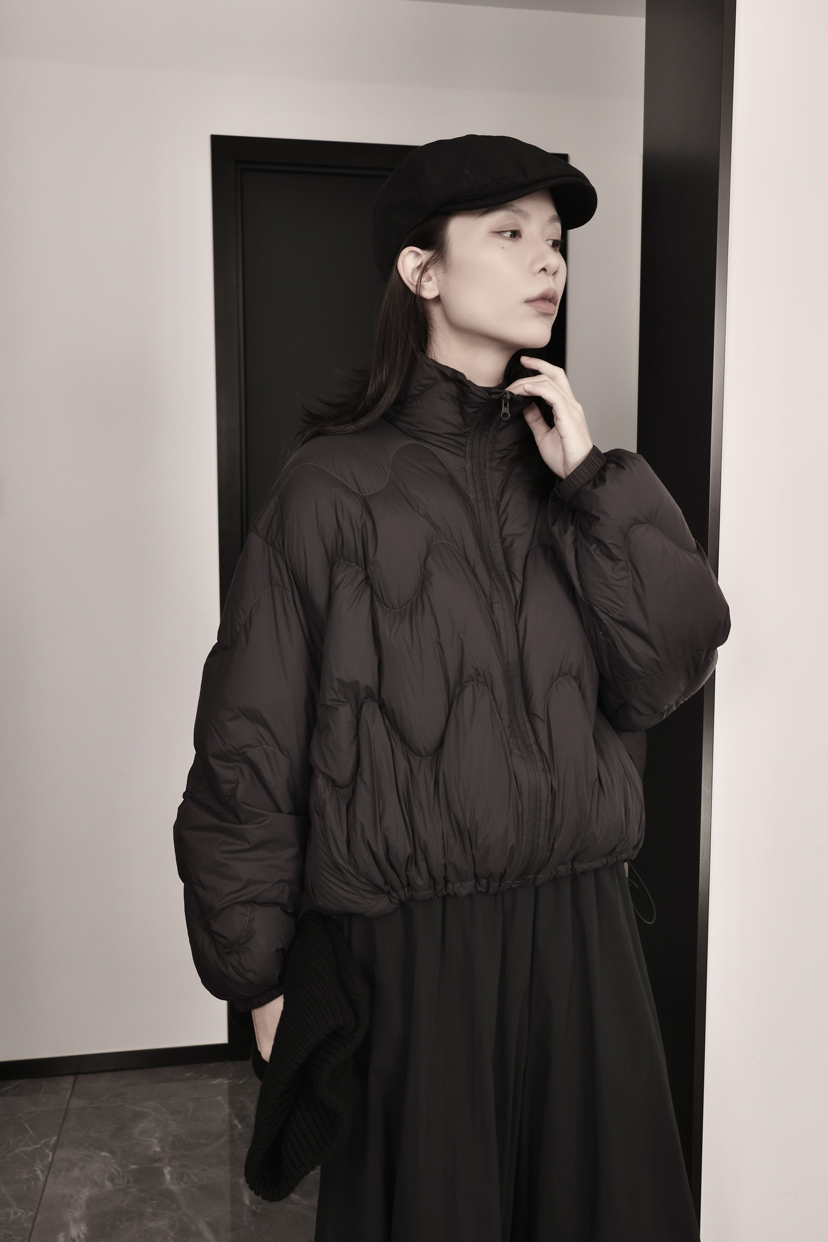 ED730P325羽绒服女加厚保暖轻薄图片