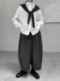 K009P休闲裤女九分裤宽松潮流，女装休闲裤，钱塘801（原钱塘901）