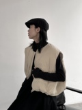 叁也自渡/风冬季南瓜羽绒服马甲女廓形保暖慵懒风外套潮，女装马甲，钱塘801（原钱塘901）