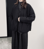 7143P107棉服女坑条加厚保暖潮了，女装棉衣/棉服，钱塘801（原钱塘901）