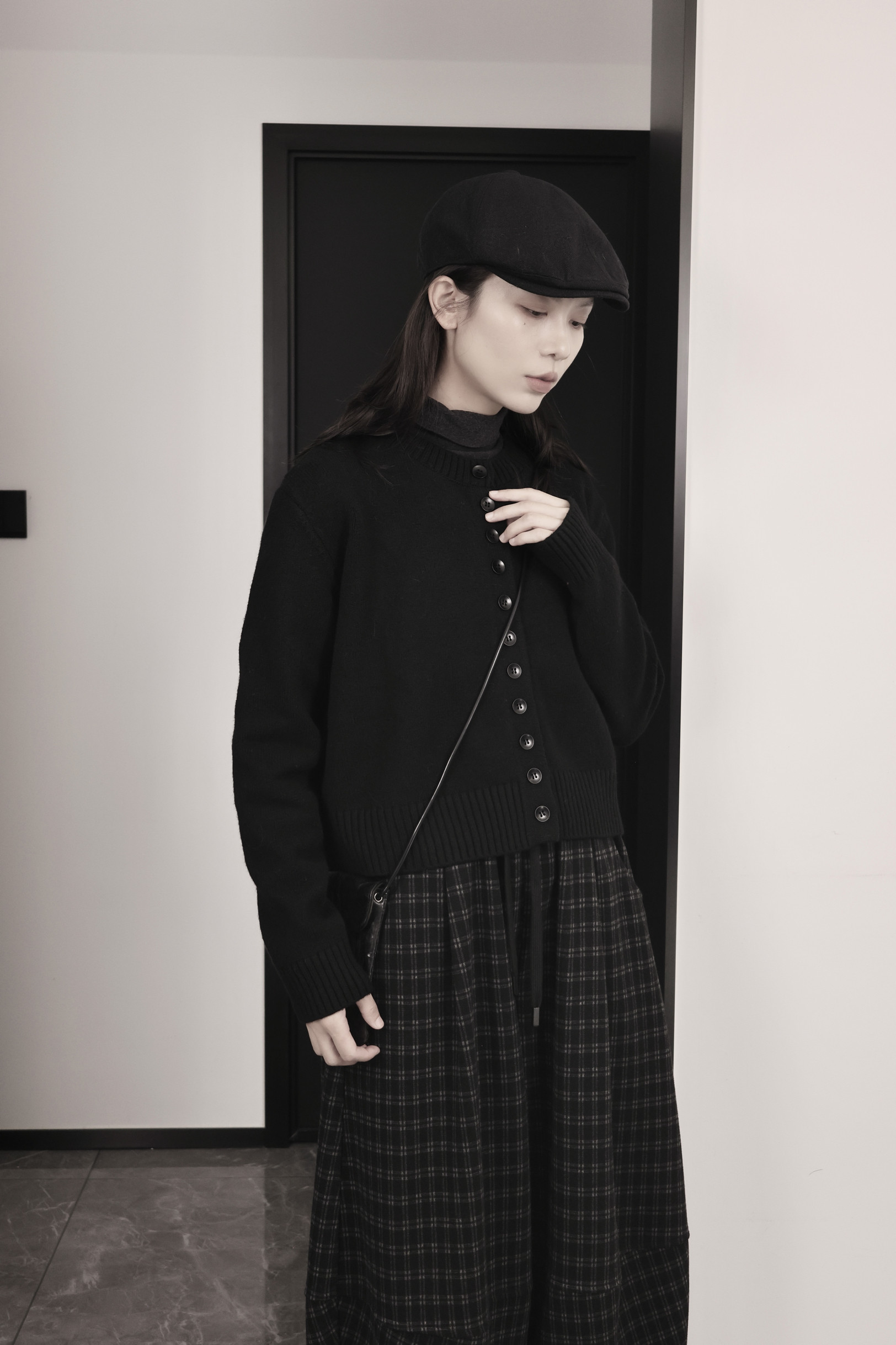 37095P86毛衣开衫女宽松,针织衫/毛衣,钱塘801（原钱塘901）