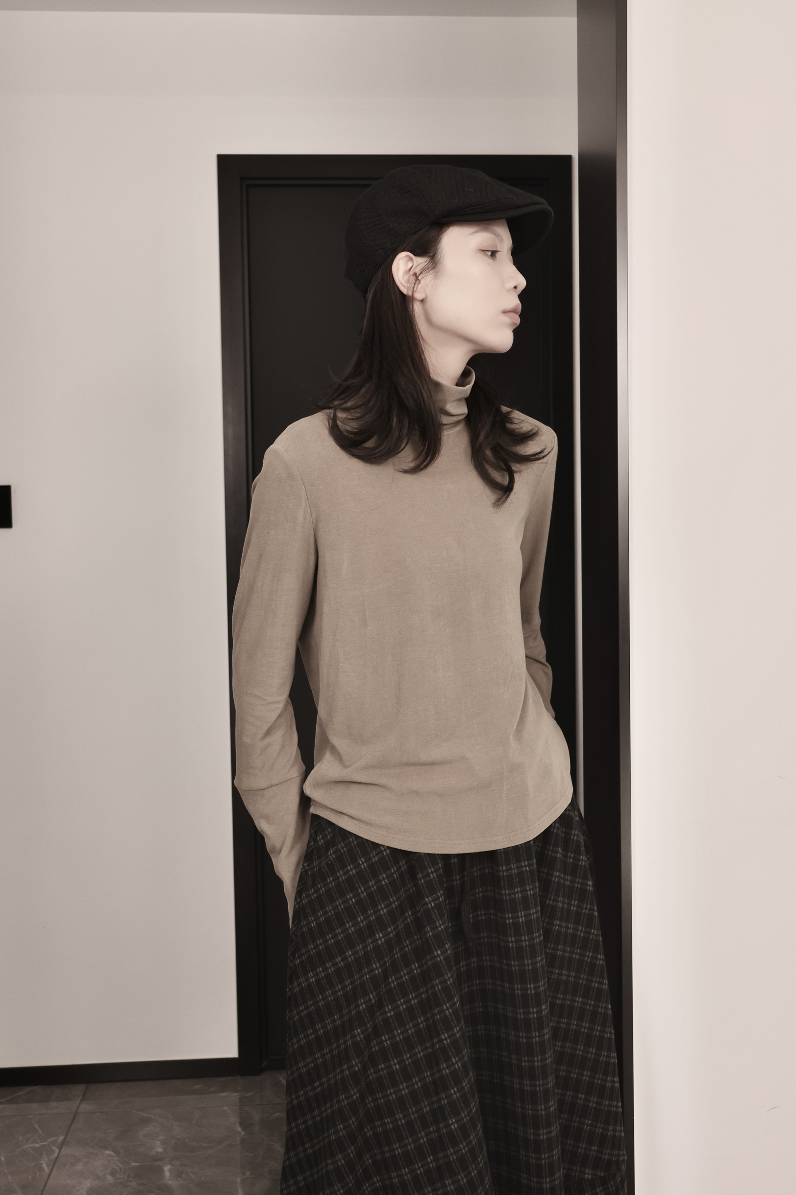 5333P66高领打底衫女修身,女装T恤,钱塘801（原钱塘901）