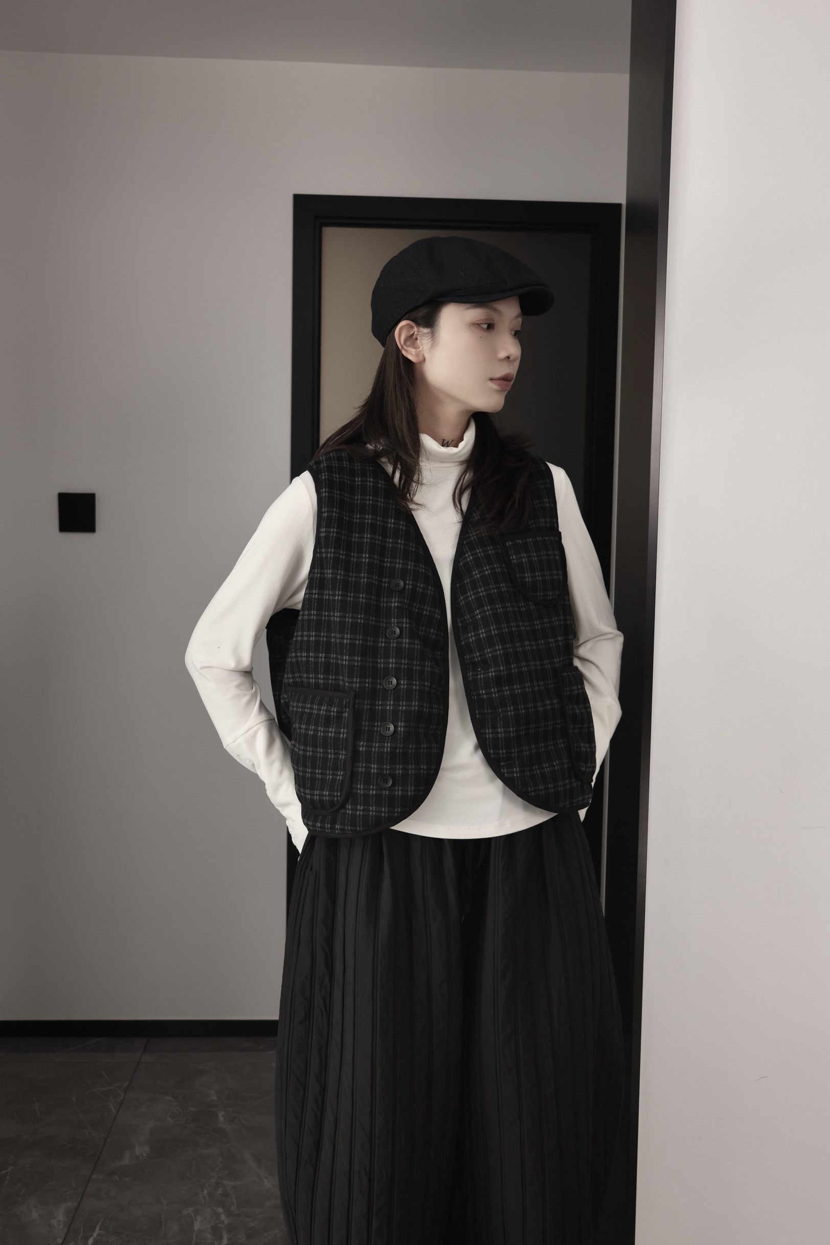 Ｍ006P80马甲夹棉加厚冬款女，女装马甲，钱塘801（原钱塘901）