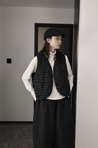 Ｍ006P80马甲夹棉加厚冬款女图片