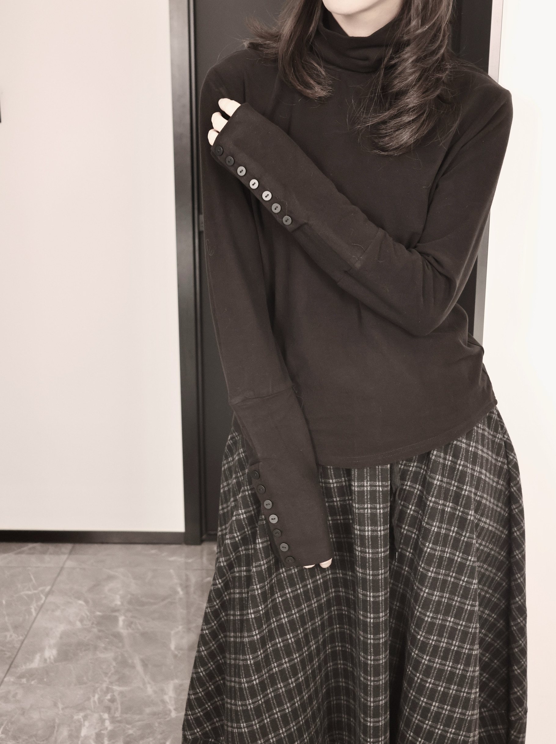 5333P66高领打底衫女修身，女装T恤，钱塘801（原钱塘901）