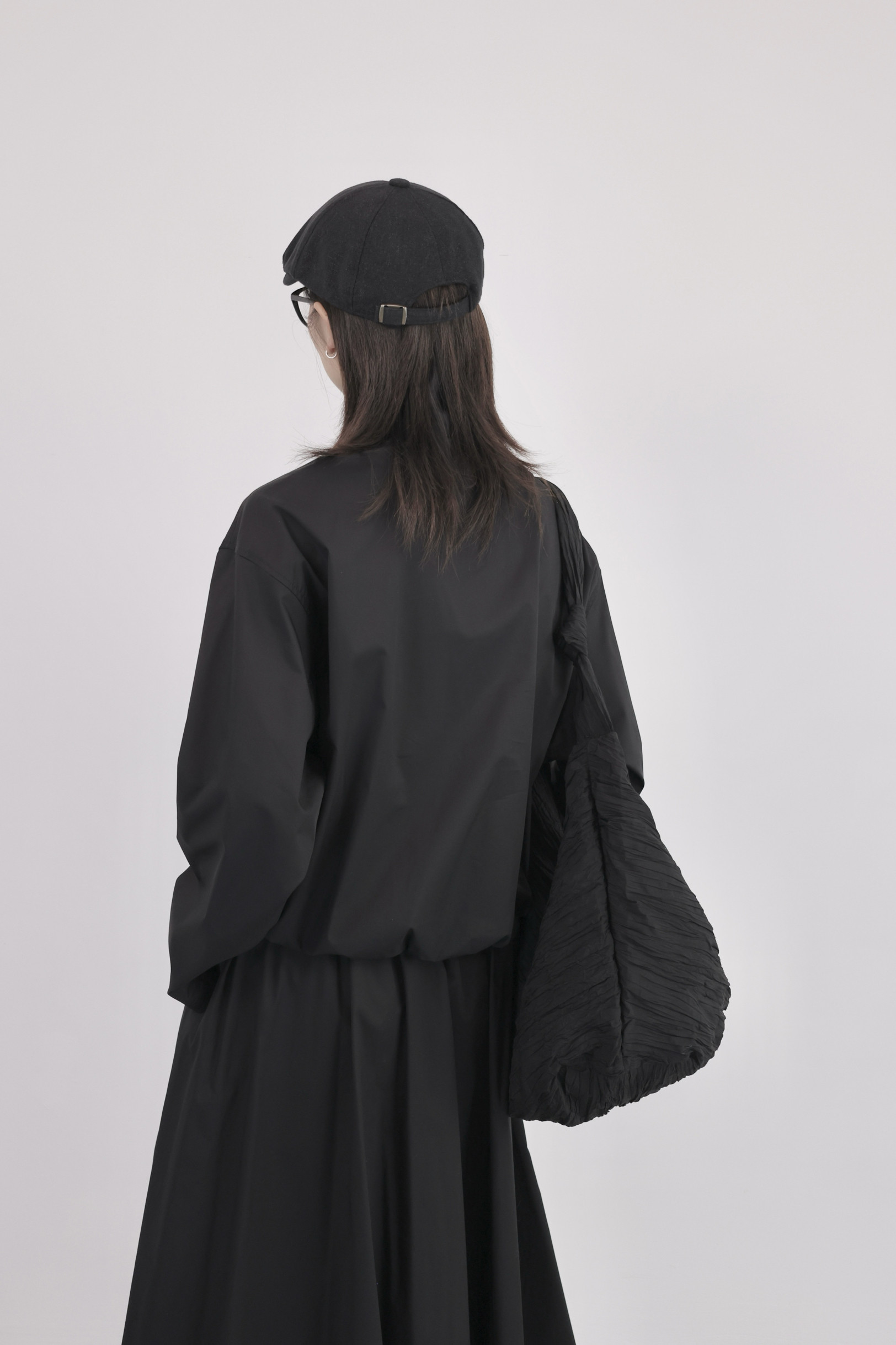 常规上衣黑色春季立领秋季设计感女短外套纯色长袖春秋长袖时尚,女装短外套,钱塘801（原钱塘901）