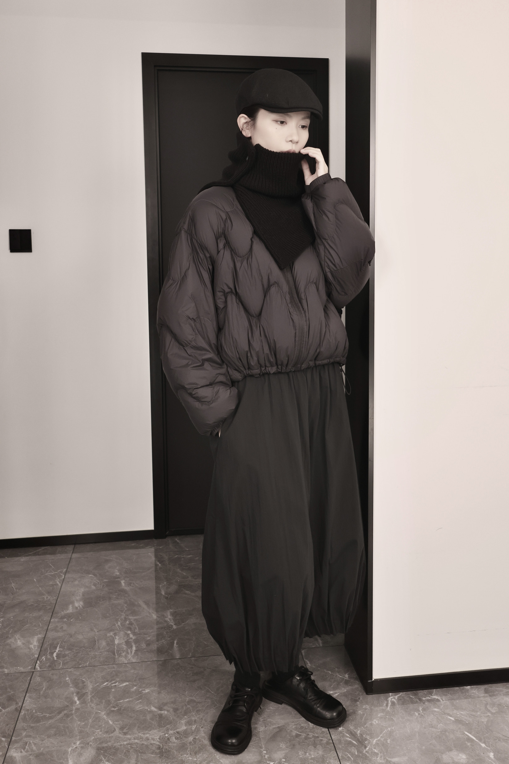 ED730P325羽绒服女加厚保暖轻薄,女装羽绒服,钱塘801（原钱塘901）