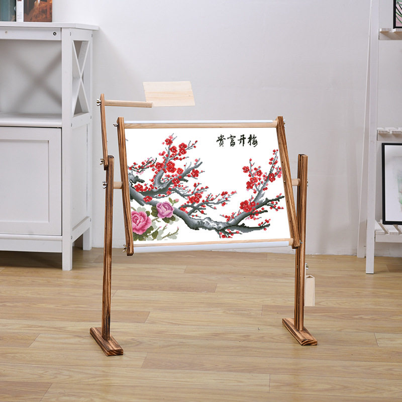 十字绣辅助工具绣架绣框架台式图片