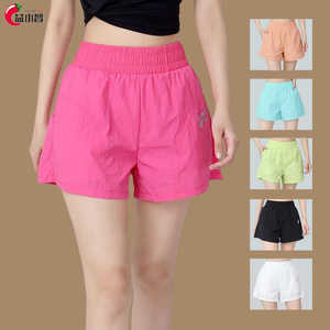 广场舞裤子新款速干薄款短裤运动健身体操跑步跳鬼步舞蹈防走光裤