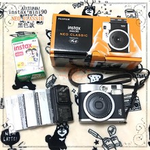 日本代购富士instax mini90拍立得mini99一次成像相机相纸有现货