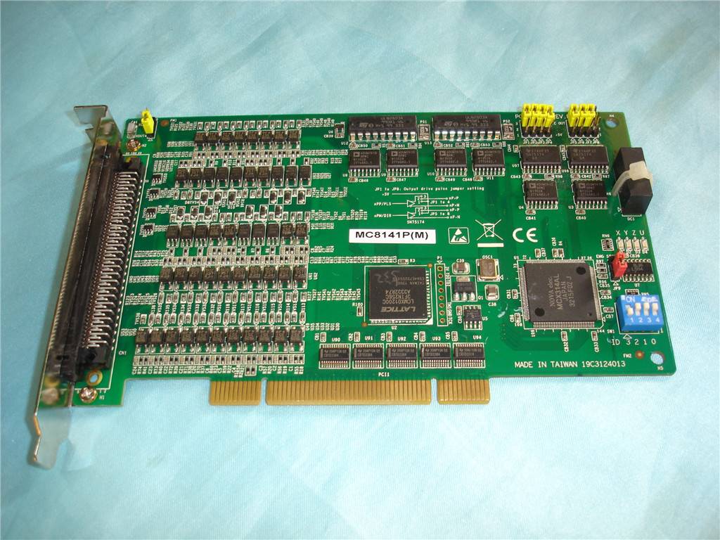 *98成新研华MC8141P(M) 4轴PCI-1240U REV.B2.01-1运动控制卡