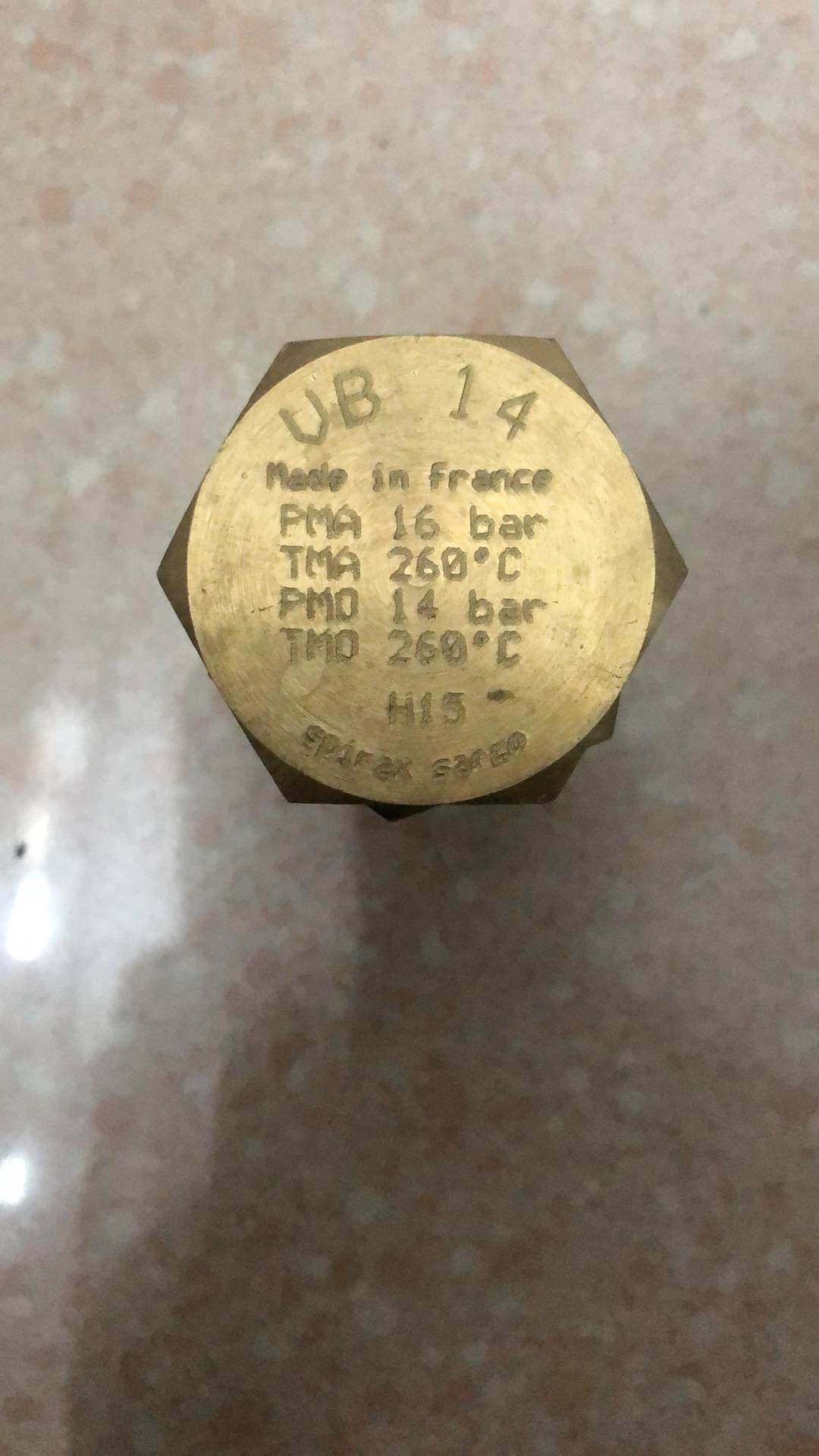 全新原装 spirax sarco 出水阀 ub14 实物拍摄